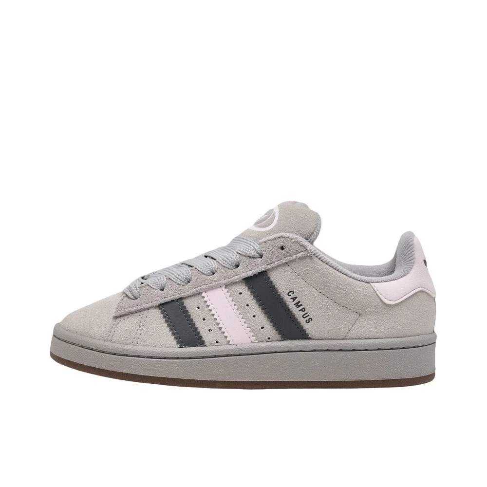 Adidas Campus 00s Grey‎ Pink Suede Low Top Sneakers JS0054 Womens 7